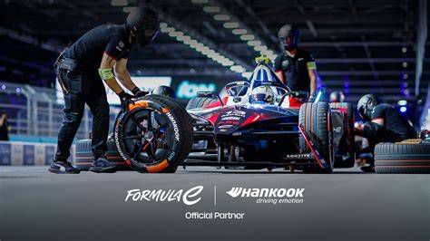Hankook gumiabroncsok Formula E versenyen