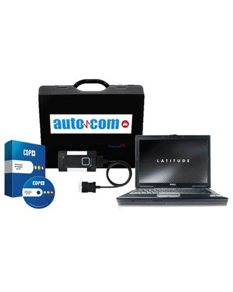 Autocom CDP diagnosztikai eszköz és laptop