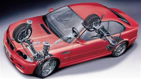BMW E46 első futómű szerkezet