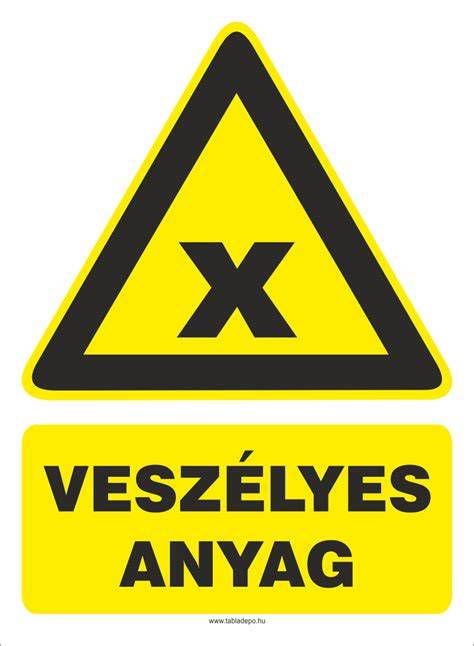 Veszélyes anyag jelzése a hűtőfolyadékon