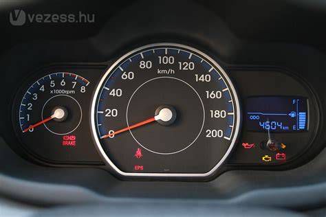 Hyundai Atos műszerfal és sebességmérő
