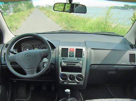 Hyundai Getz belső tér és műszerfal