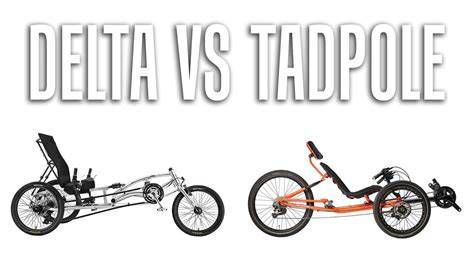 Delta és tadpole trike elrendezések