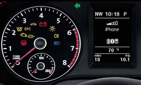 Volkswagen Golf műszerfal és kezelőszervek