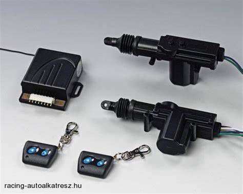 Elektromos központi zár motorok és vezetékezés