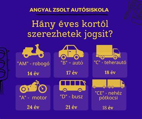 Világtérkép - jogosítvány korhatárok országonként