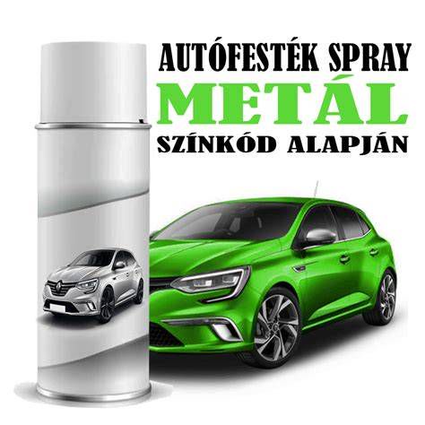 Autófesték spray termék