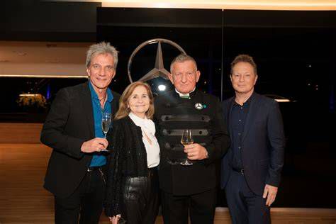 Bochkor Gábor és Geszti Péter a Mercedes-Benz Hovány rendezvényén