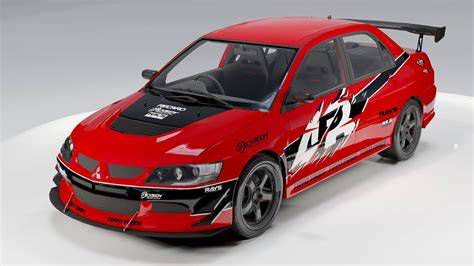 Mitsubishi Lancer Evolution IX rallyautó