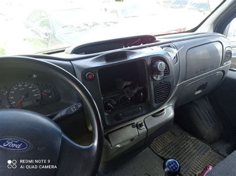 Ford Transit műszerfal figyelmeztető lámpákkal