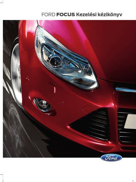 Ford Focus szerelési kézikönyv borítója