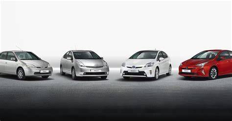 Evolution of Toyota Prius generations