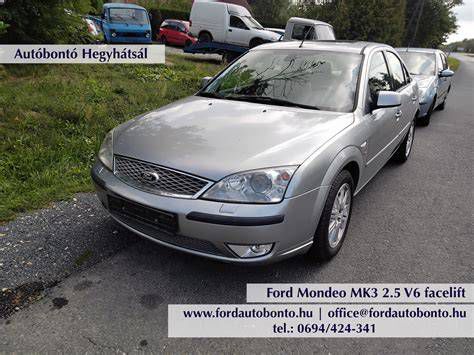 Ford Mondeo V6 motor és váltó találkozása olajszivárgással