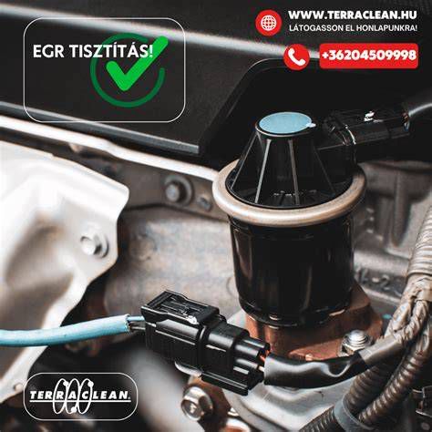 TerraClean EGR tisztító berendezés