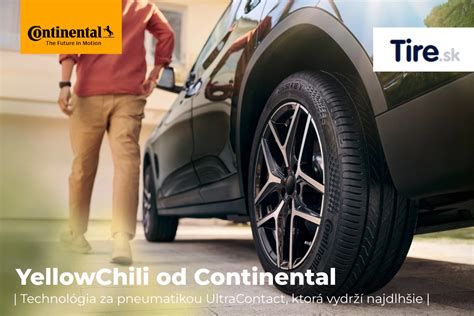 Continental YellowChili gumikeverék technológia