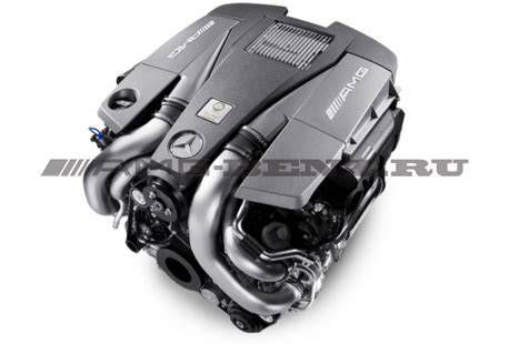 Двигатель Mercedes-AMG 5.5-литровый V8 битурбо