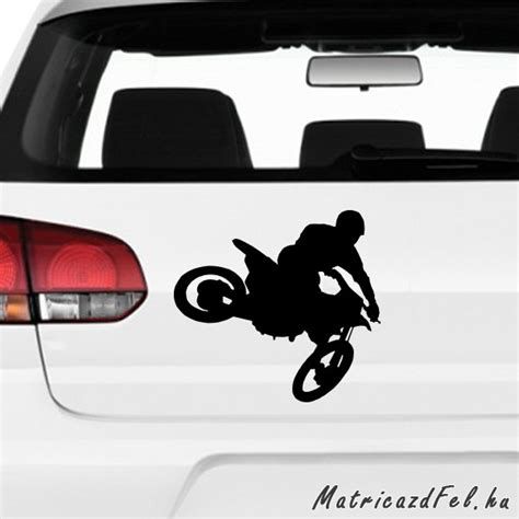 Motocross matrica anyag vastagság szemléltetése