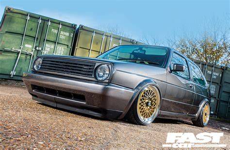 VW Golf 2 tuning fényszórók