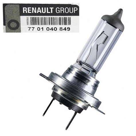 Renault Fluence fényszóró izzó típusa