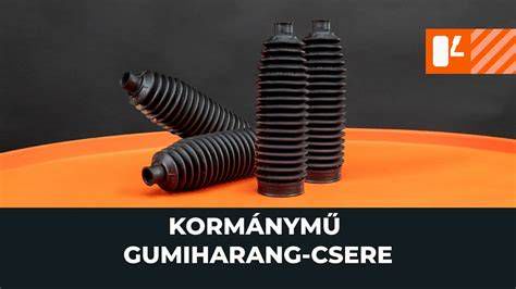 Sérült kormánymű gumiharang