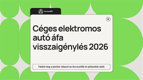 Áfa szabályok infografika céges autókra
