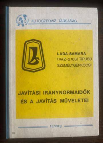 Lada Samara javítási útmutató borítója