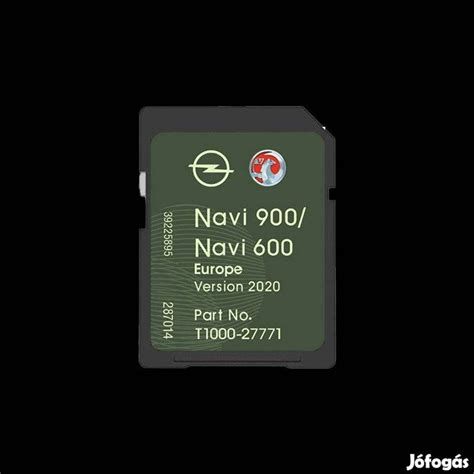 Opel Navi600/900 SD kártya