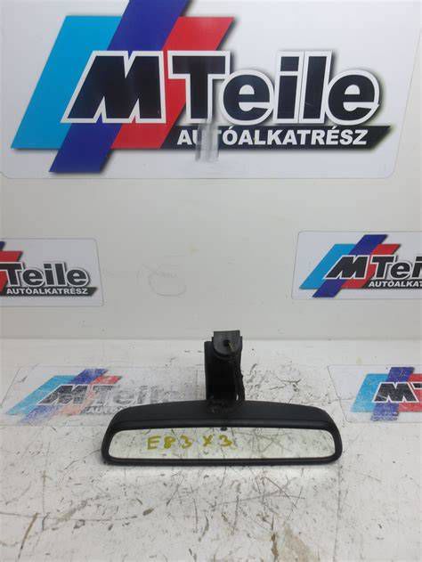 BMW E46 belső visszapillantó tükör digitális nézetben