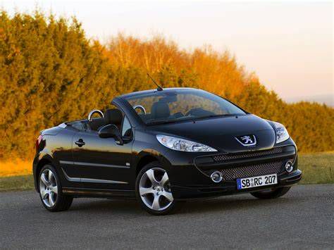 Peugeot 207 CC kabrió módban