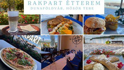 Dunaföldvári Rakpart Étterem külső, Dunára néző terasszal