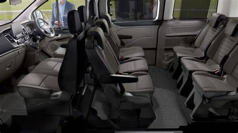 Ford Tourneo Custom belső tér és csomagtartó