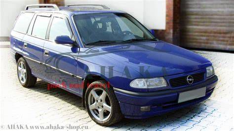 Opel Astra F Caravan sportkipufogó felszerelve