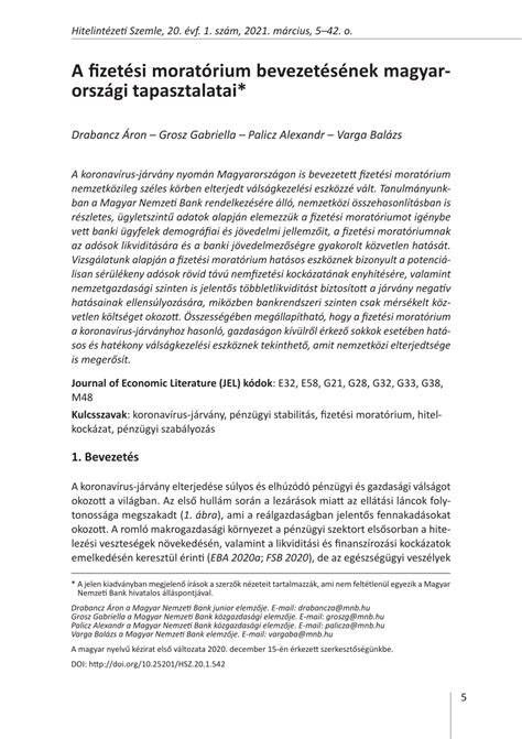 Fizetési moratórium idővonal