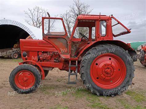 MTZ traktor alvázának sematikus rajza