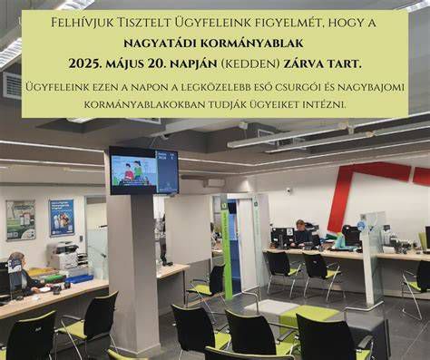 Kormányablak ügyfélszolgálati pult