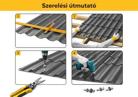 Tetőcsomagtartó szerelési útmutató illusztráció