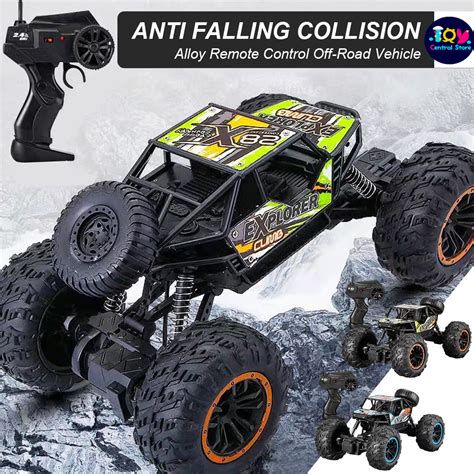 Off-road RC autók típusai: monster truck, buggy és crawler