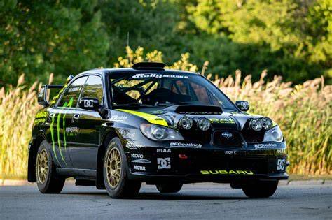 Subaru Impreza WRX STI rally akcióban