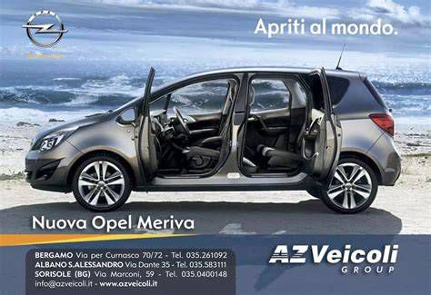 Opel Meriva FlexRail belső tárolórendszer