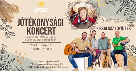 jótékonysági koncert és figyelemfelhívás