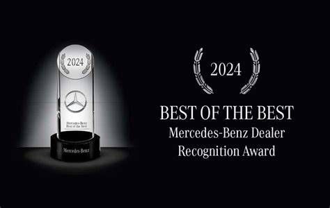 Mercedes-Benz Dealer of the Year díj plakett