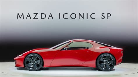 A Mazda Iconic SP koncepcióautó belső elrendezése Wankel-generátorral