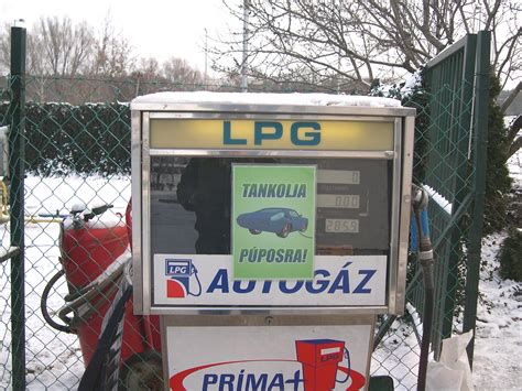LPG töltőállomás hálózat