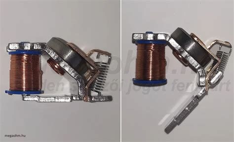 Autóelektronikai relé működési elve