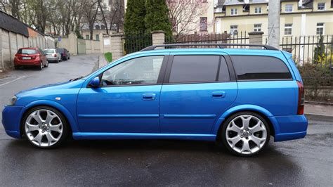 Opel Astra G kombi, oldalnézet