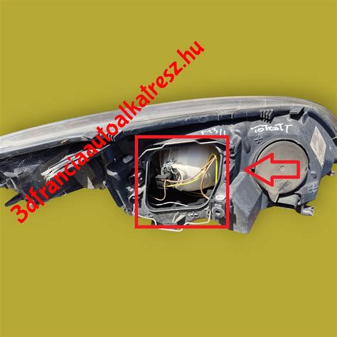 Renault Megane fényszóró vezérlőpult