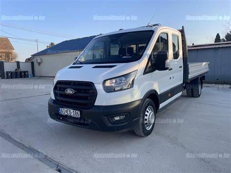 Ford Transit dupla kabinos platós