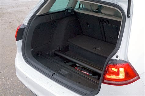 Volkswagen Golf VII Variant belső tér és csomagtartó elrendezés
