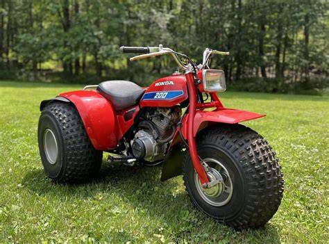 Honda ATC 200 alkatrész robbantott ábra