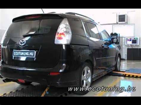 Mazda 3 chiptuning teljesítménymérés